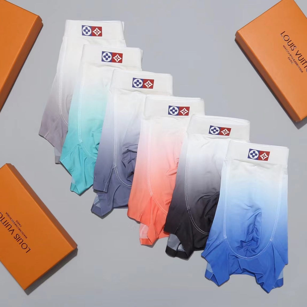 Louis Vuitton Nylon Blend Men's Boxer Briefs - 3-Piece Box