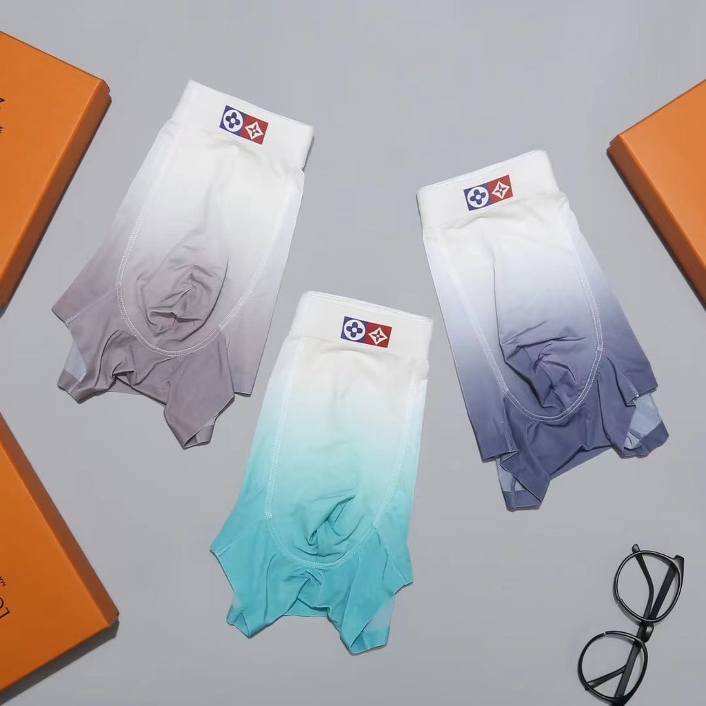 Louis Vuitton Small Patch Details Men's Boxer Briefs - 3-Piece Box