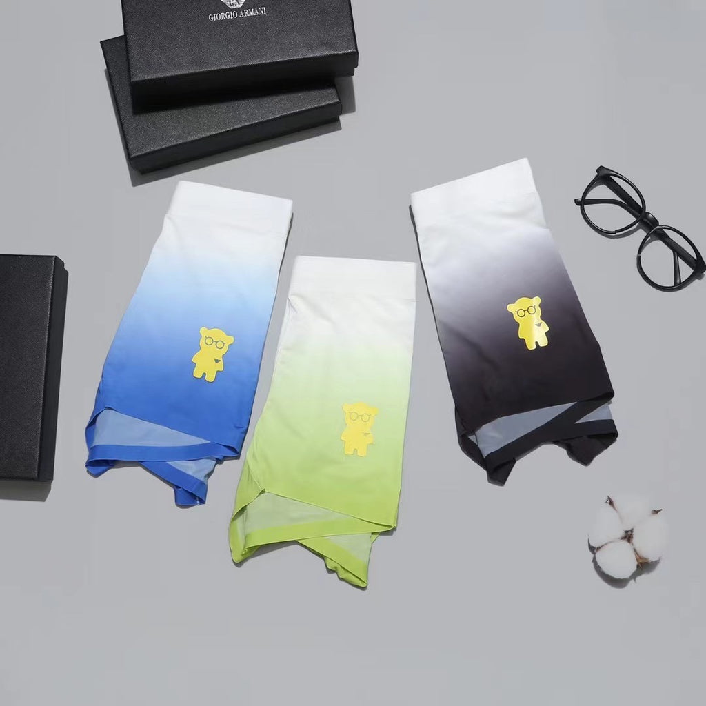Armani Bright Ea7 Graphic Details Men's Boxer Briefs - 3-Piece Box