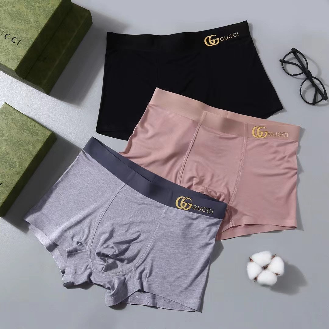 Gucci Modal Men's Boxer Briefs - 3-Piece Box