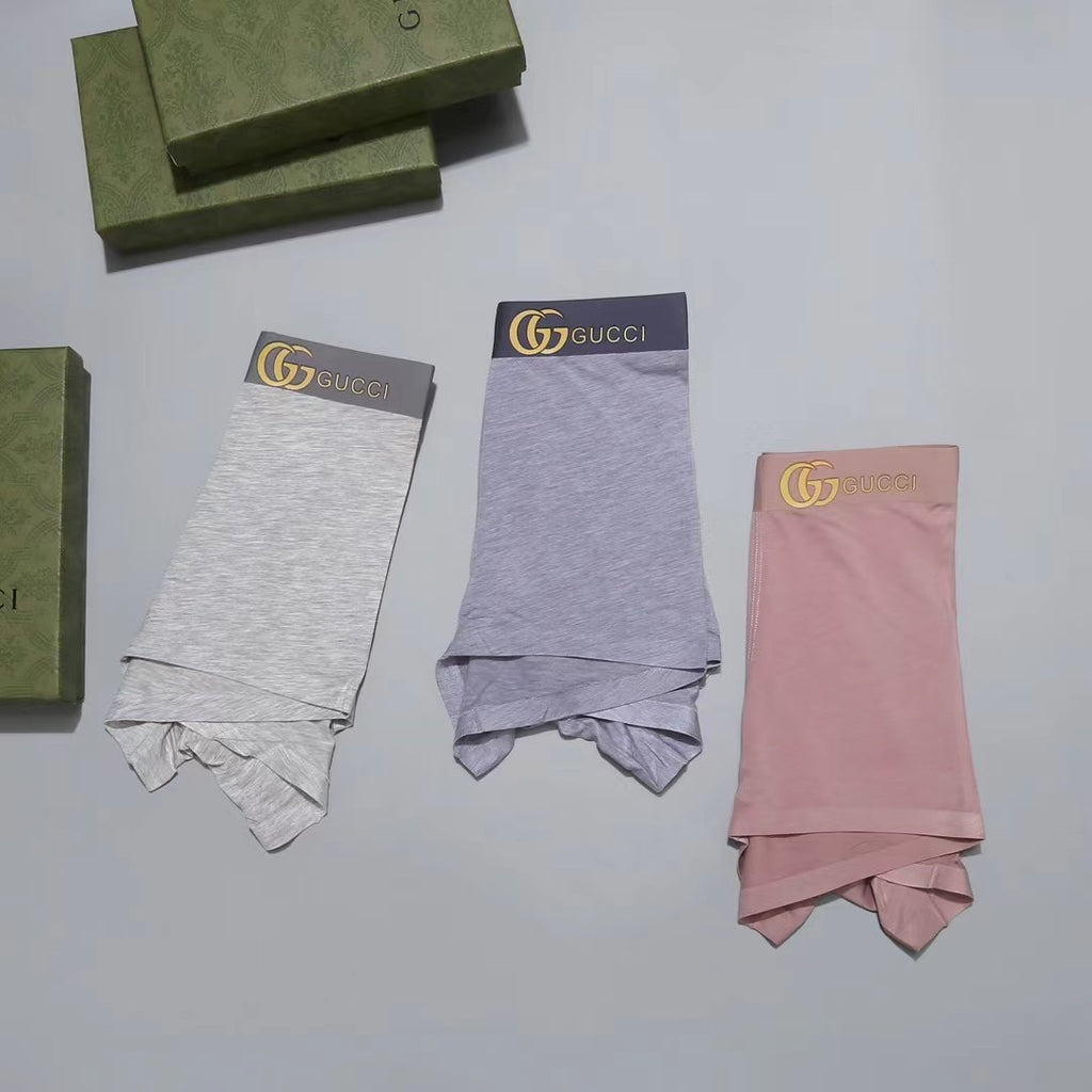Gucci Modal Men's Boxer Briefs - 3-Piece Box