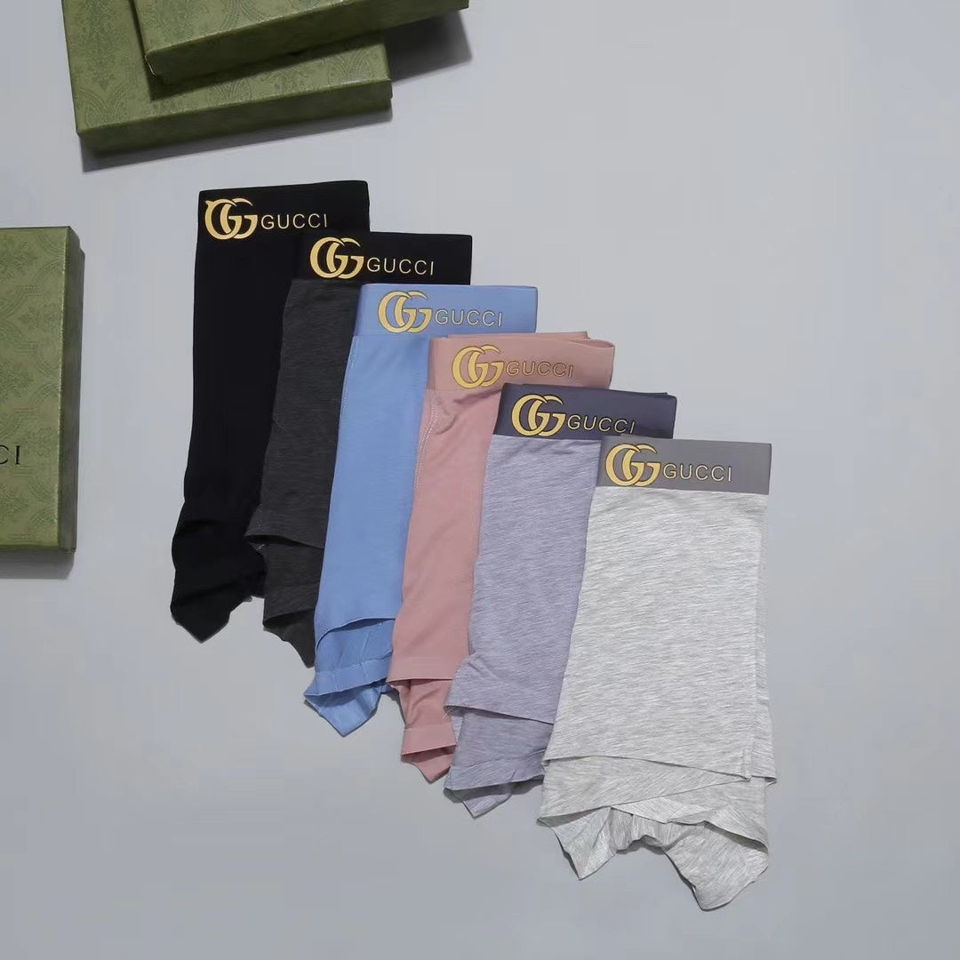 Gucci Tonal Waistbands Men's Boxer Briefs - 3-Piece Box
