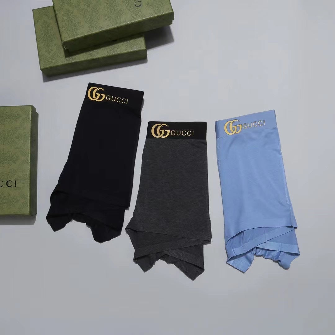 Gucci Modal Men's Boxer Briefs - 3-Piece Box