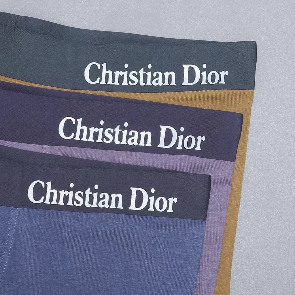 Dior Modal Men's Boxer Briefs - 3-Piece Box