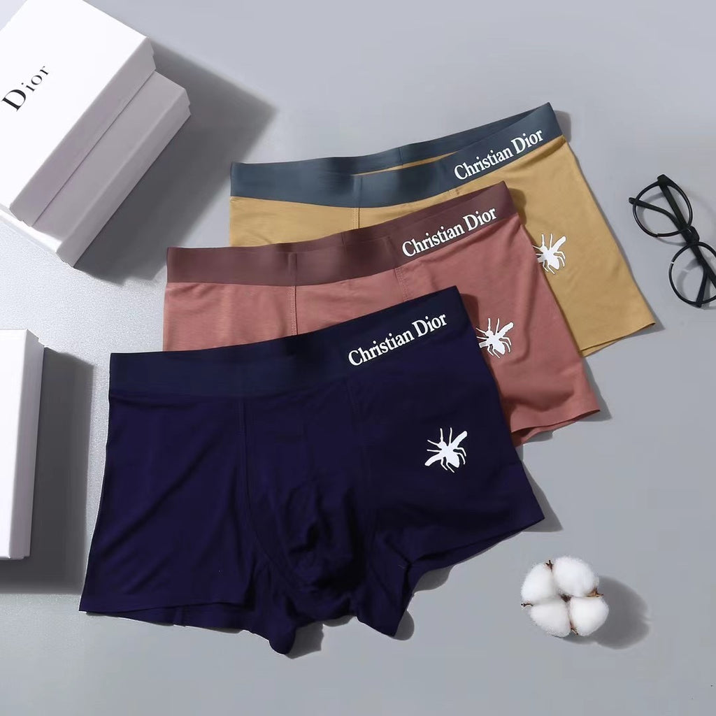 Dior Modal Men's Boxer Briefs - 3-Piece Box