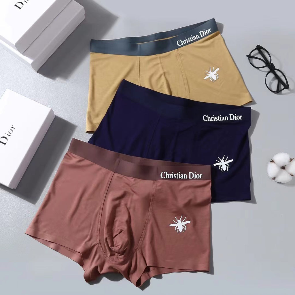 Dior Modal Men's Boxer Briefs - 3-Piece Box