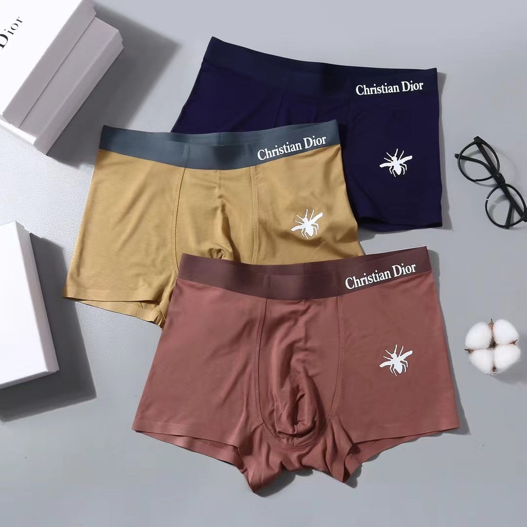 Dior Modal Men's Boxer Briefs - 3-Piece Box