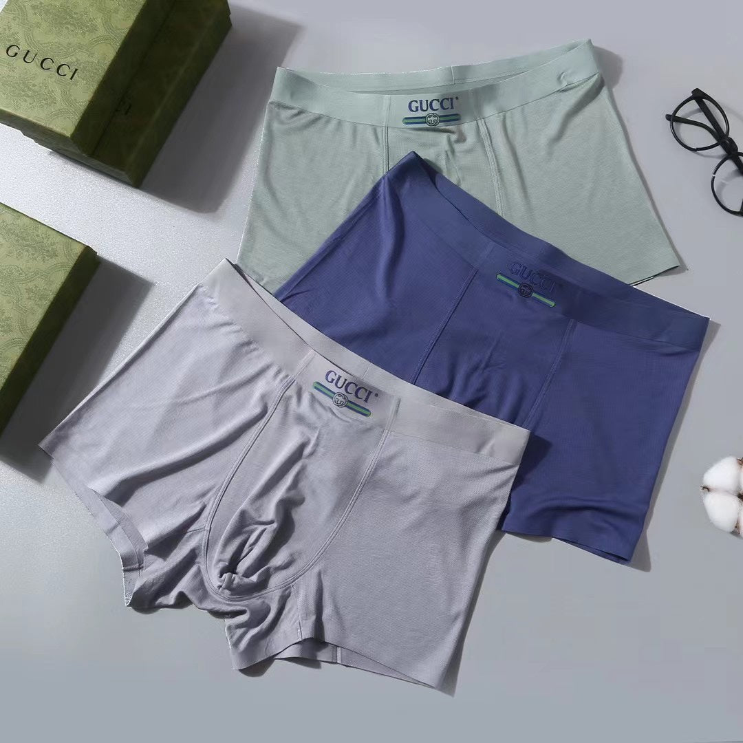 Gucci Modal Men's Boxer Briefs - 3-Piece Box
