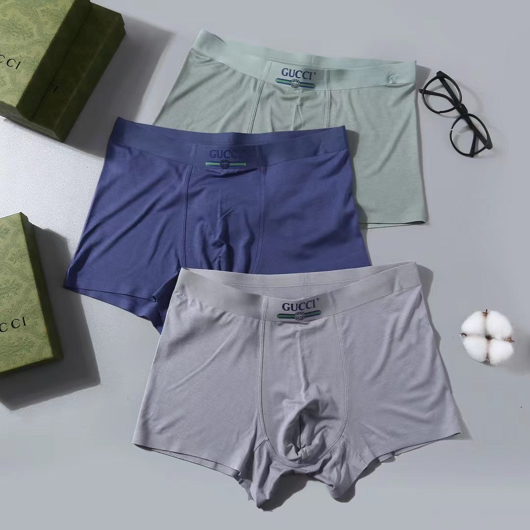 Gucci Modal Men's Boxer Briefs - 3-Piece Box
