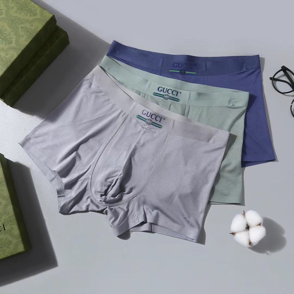Gucci Modal Men's Boxer Briefs - 3-Piece Box