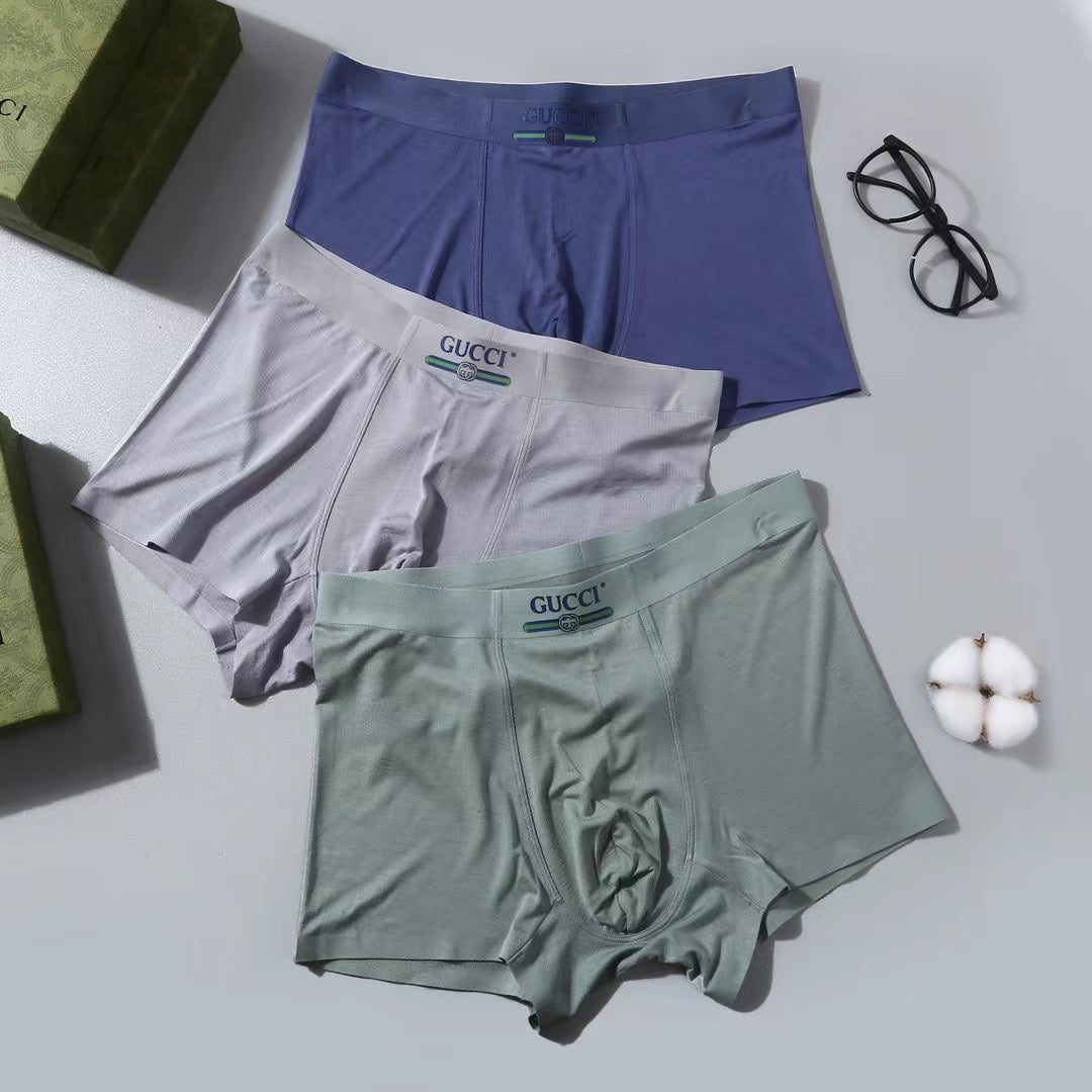 Gucci Modal Men's Boxer Briefs - 3-Piece Box
