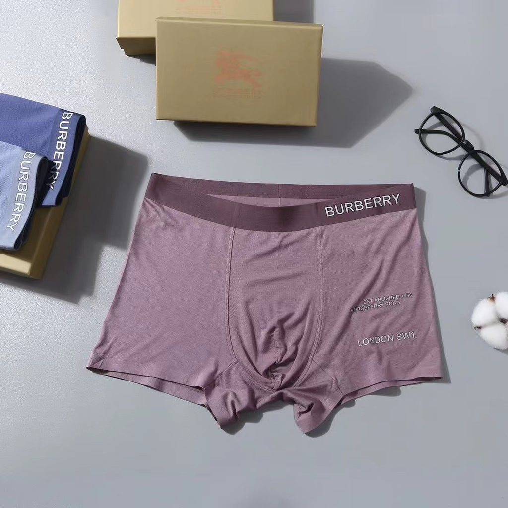 Burberry Modal Men's Boxer Briefs - 3-Piece Box