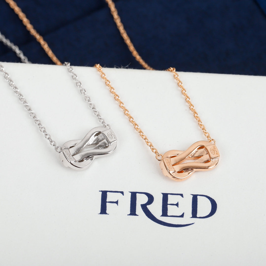 Signature Emblem Crystal-Accent Pendant Necklace – Design 004 detail view