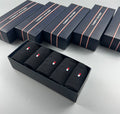 Tommy Hilfiger Cotton Visible Colour, Cuff And Emblem Details Crew Socks - 5-Pair Set