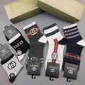 Gucci Cotton Crew Socks - 5-Pair Pack