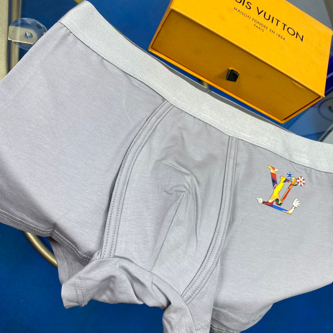 Louis Vuitton Cotton Men's Boxer Briefs - 3-Piece Box