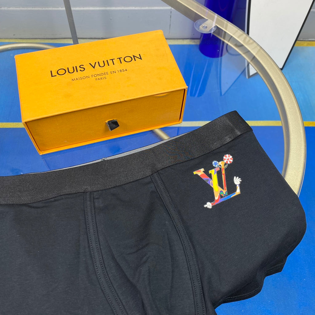Louis Vuitton Cotton Men's Boxer Briefs - 3-Piece Box