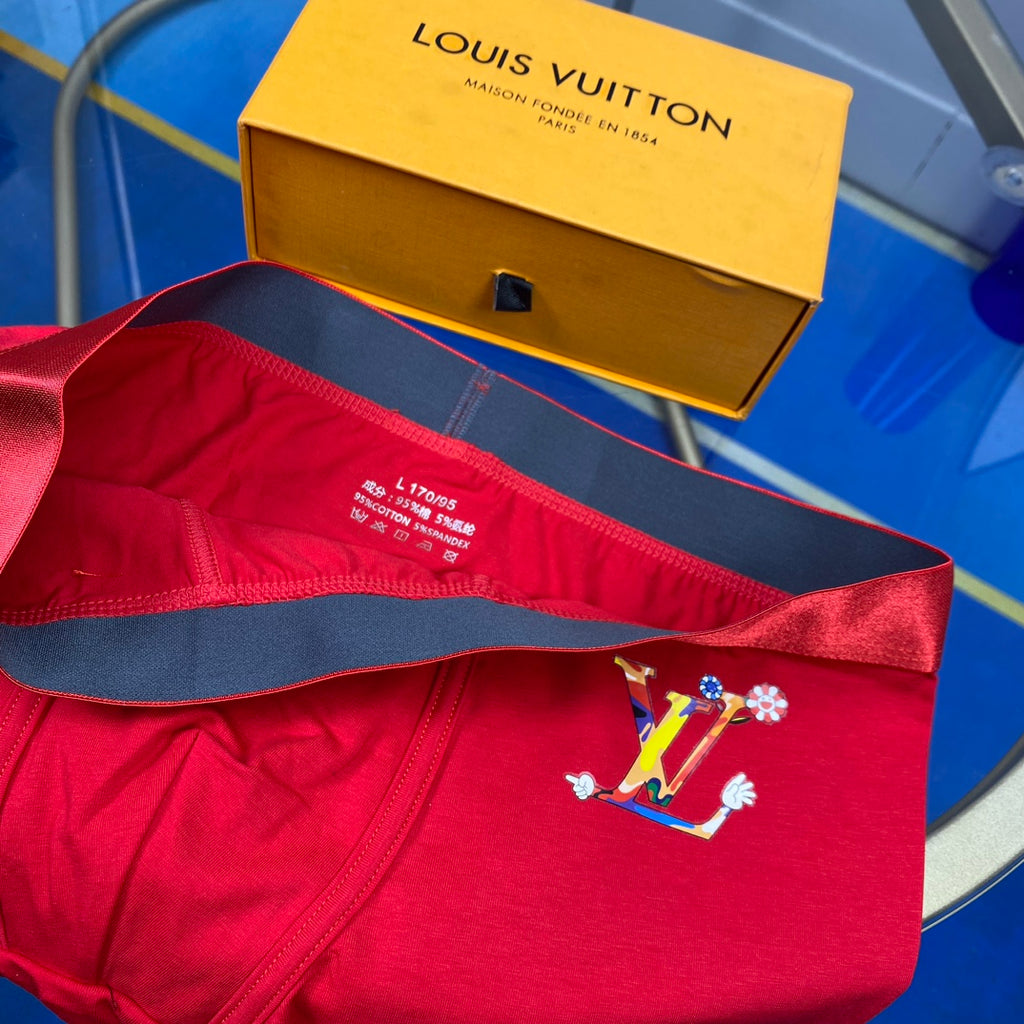 Louis Vuitton Cotton Men's Boxer Briefs - 3-Piece Box