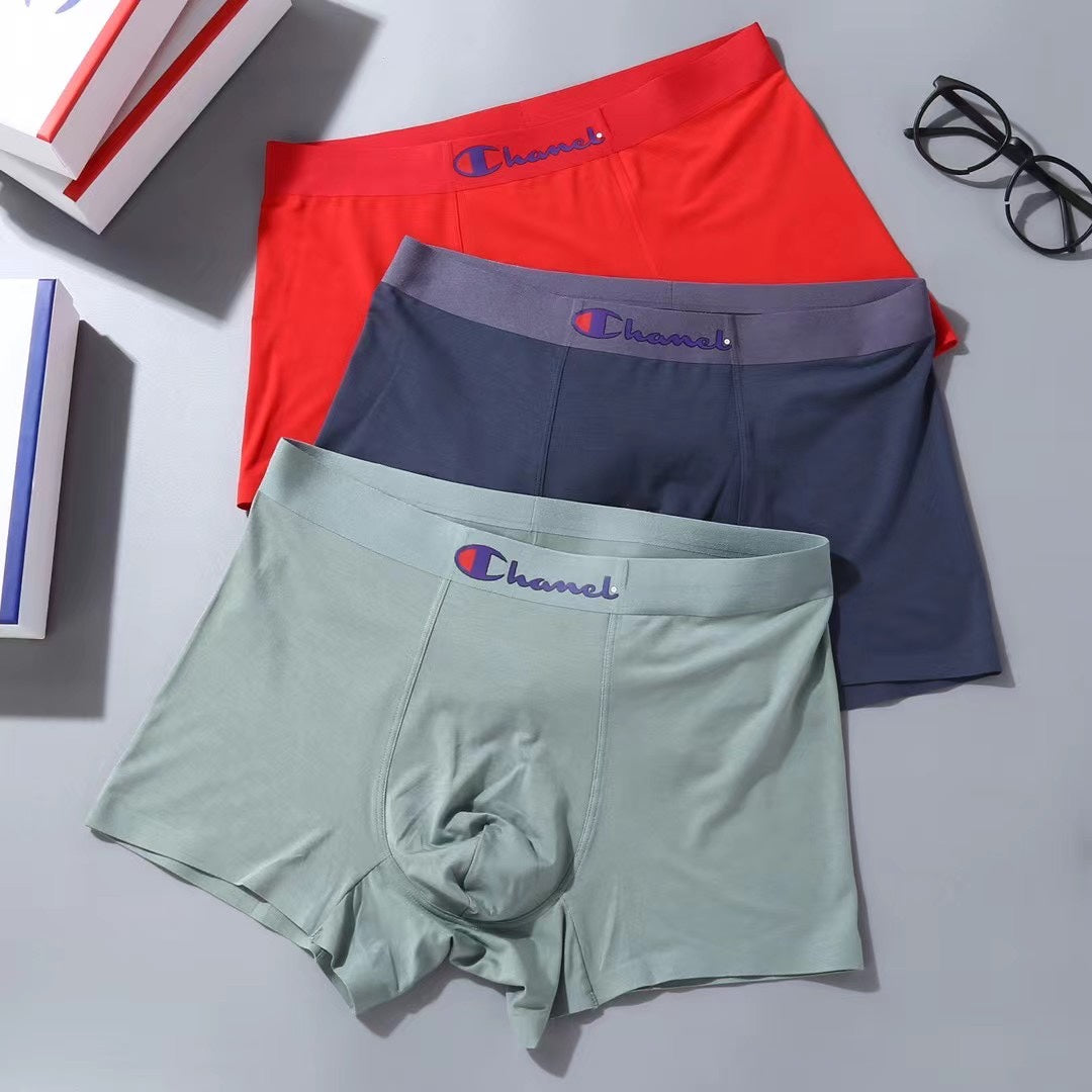Champion Contrast Waistbands Men's Boxer Briefs - 3-Piece Box