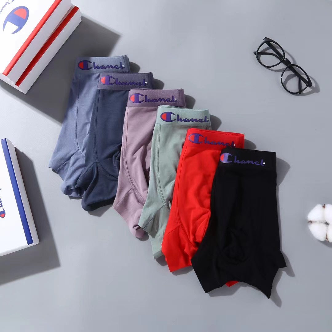Champion Contrast Waistbands Men's Boxer Briefs - 3-Piece Box