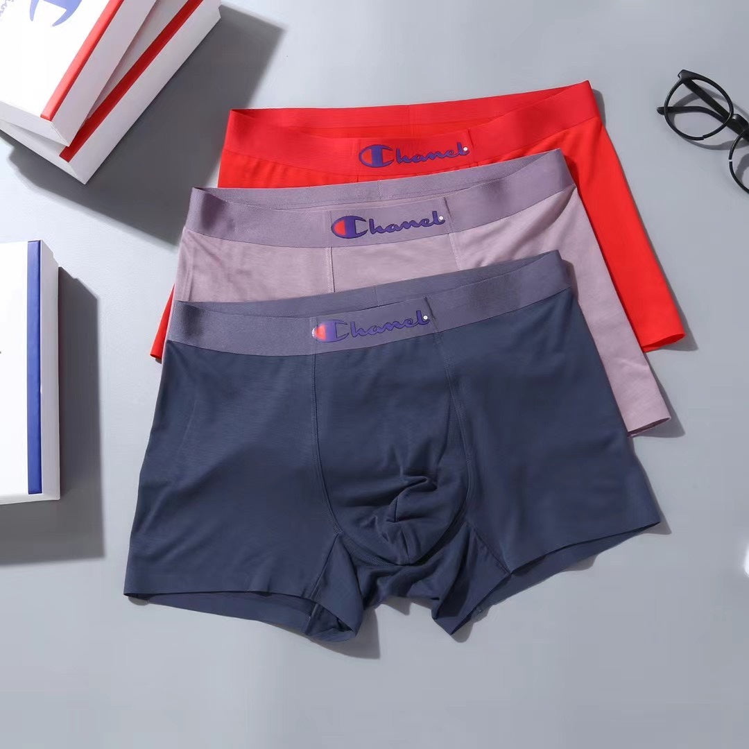 Champion Contrast Waistbands Men's Boxer Briefs - 3-Piece Box
