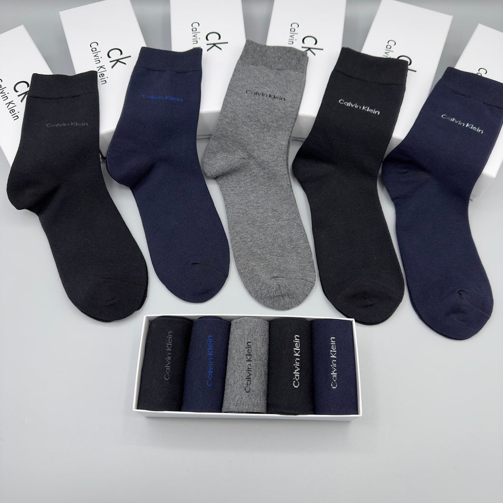 Calvin Klein Crew Socks - 5-Pair Pack