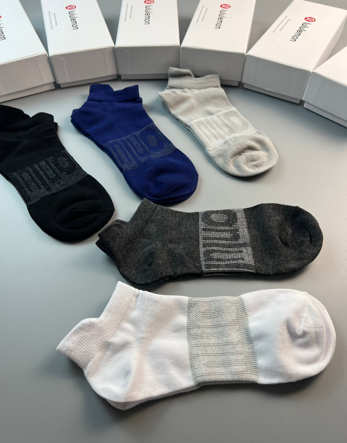 Lululemon Cotton No-Show Socks