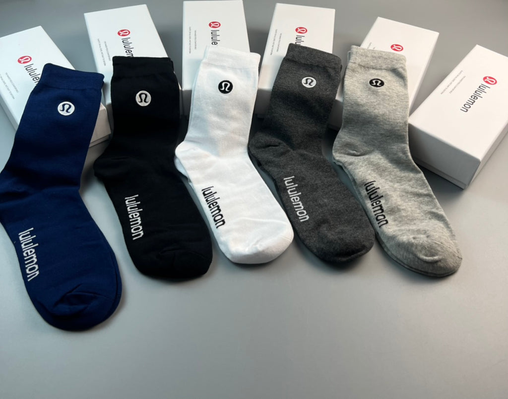 Lululemon Tonal Wordmarks Crew Socks