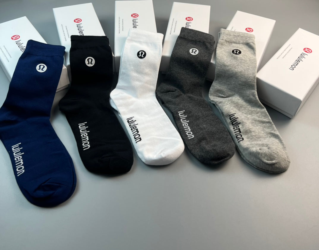Lululemon Tonal Wordmarks Crew Socks