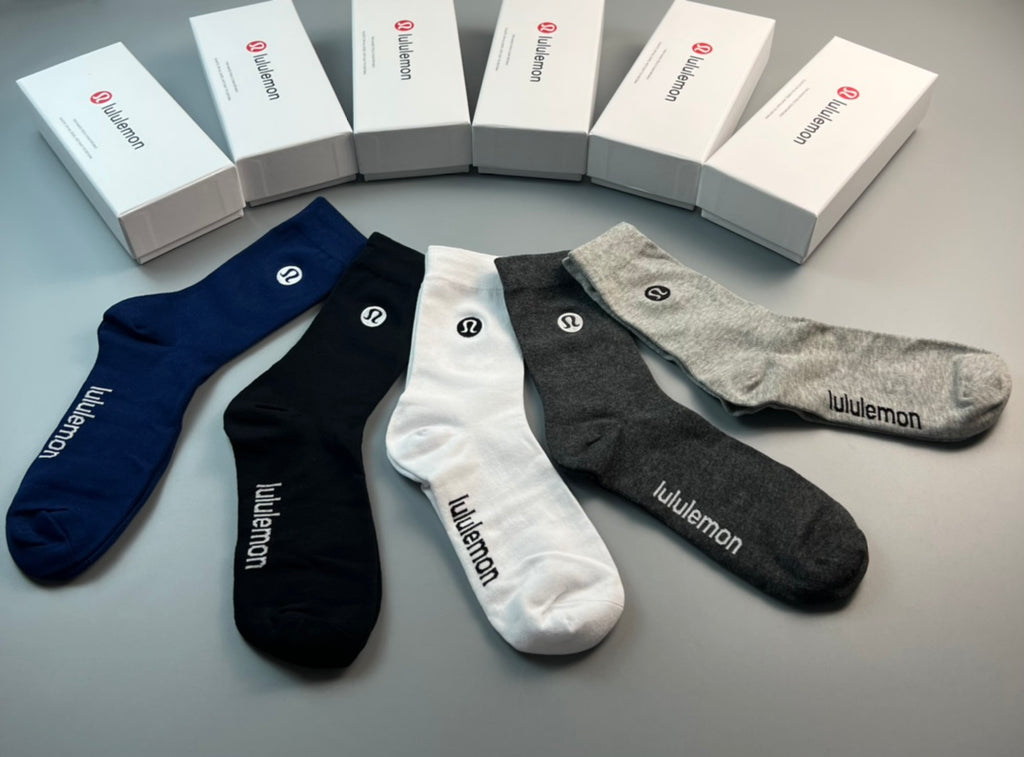 Lululemon Tonal Wordmarks Crew Socks