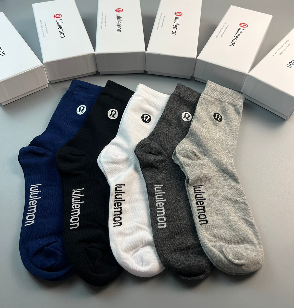 Lululemon Neutral Colour Ankle Socks - Assorted Set