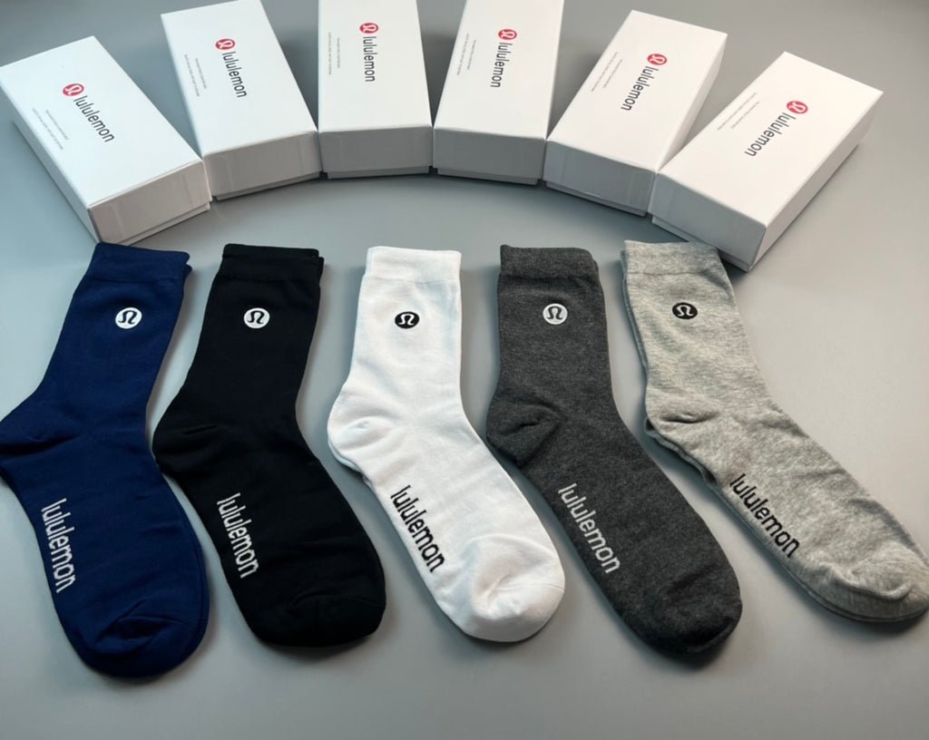 Lululemon Tonal Wordmarks Crew Socks