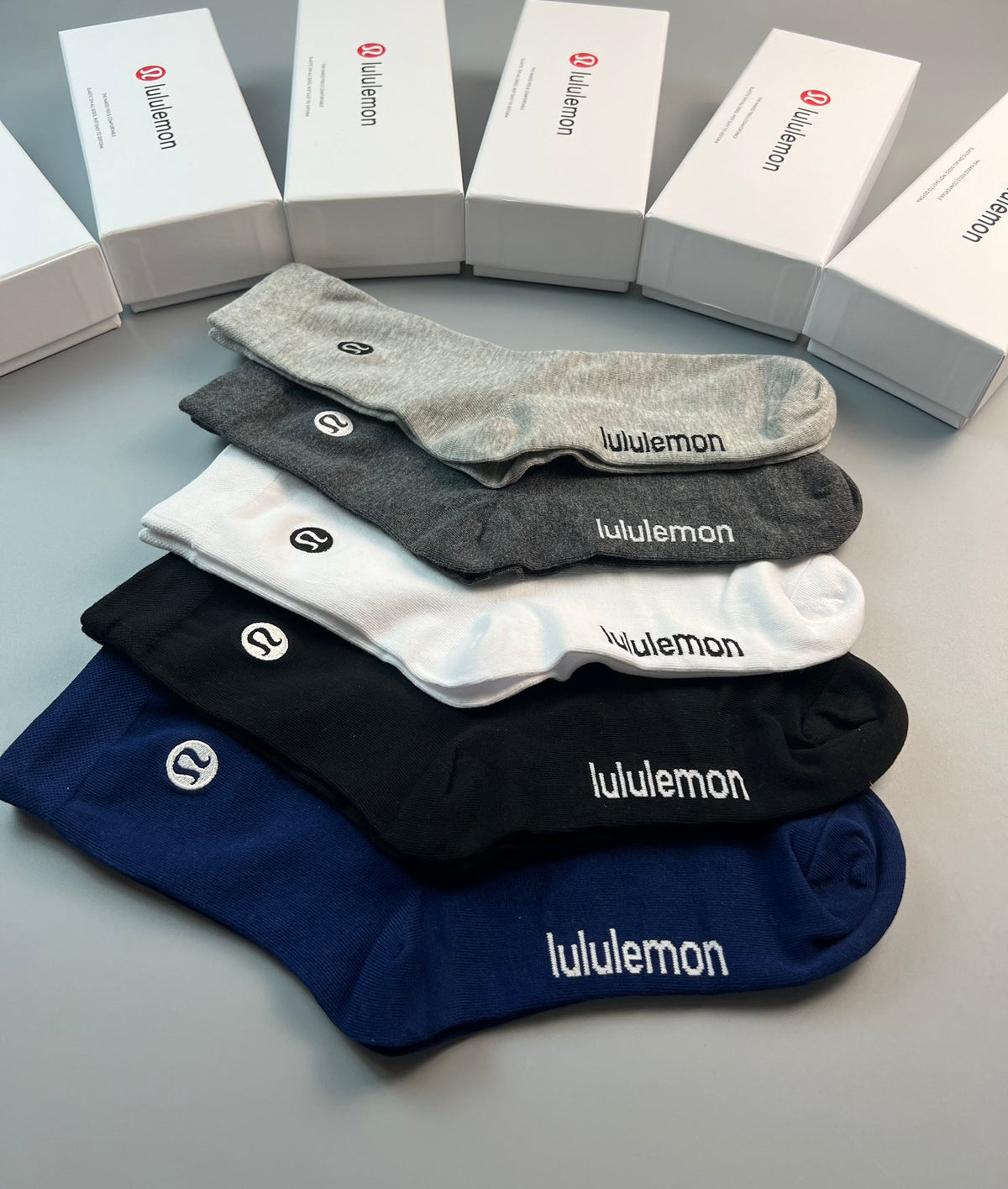 Lululemon Neutral Colour Ankle Socks - Assorted Set