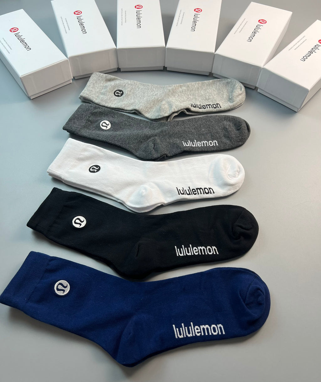 Lululemon Tonal Wordmarks Crew Socks