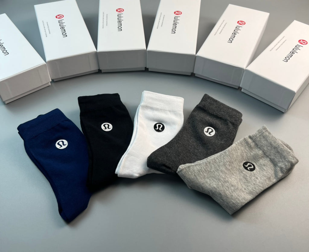 Lululemon Tonal Wordmarks Crew Socks