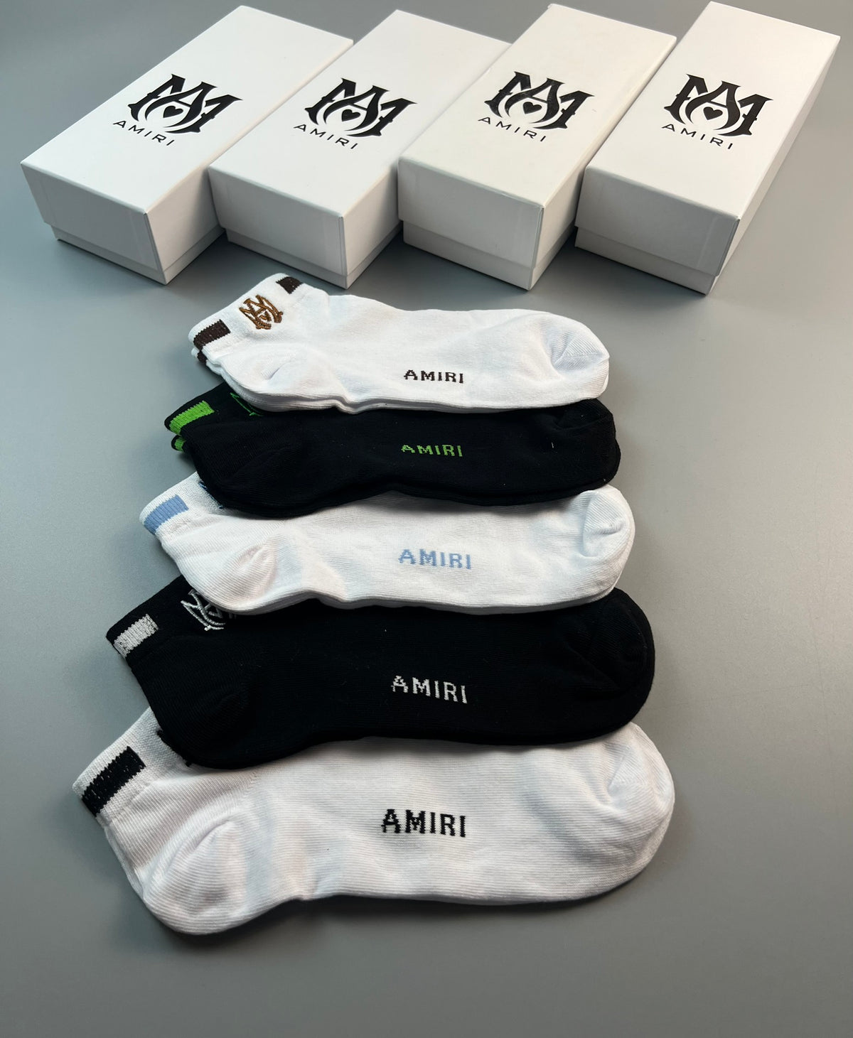 Cotton Short Socks - 5-Pair Pack