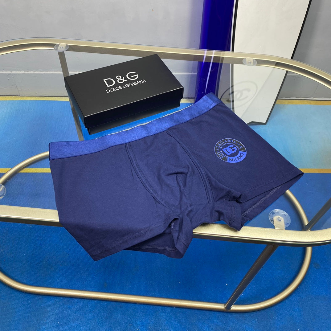 Cotton Men's Boxer Briefs - 3-Piece Box