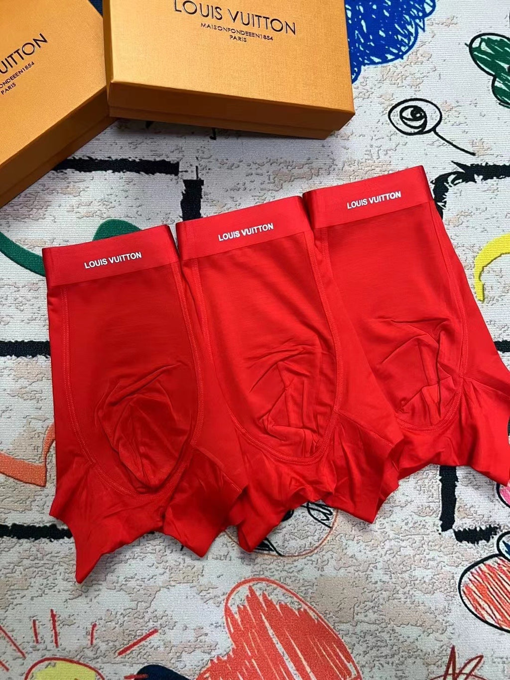 Louis Vuitton Modal Men's Boxer Briefs - 3-Piece Box