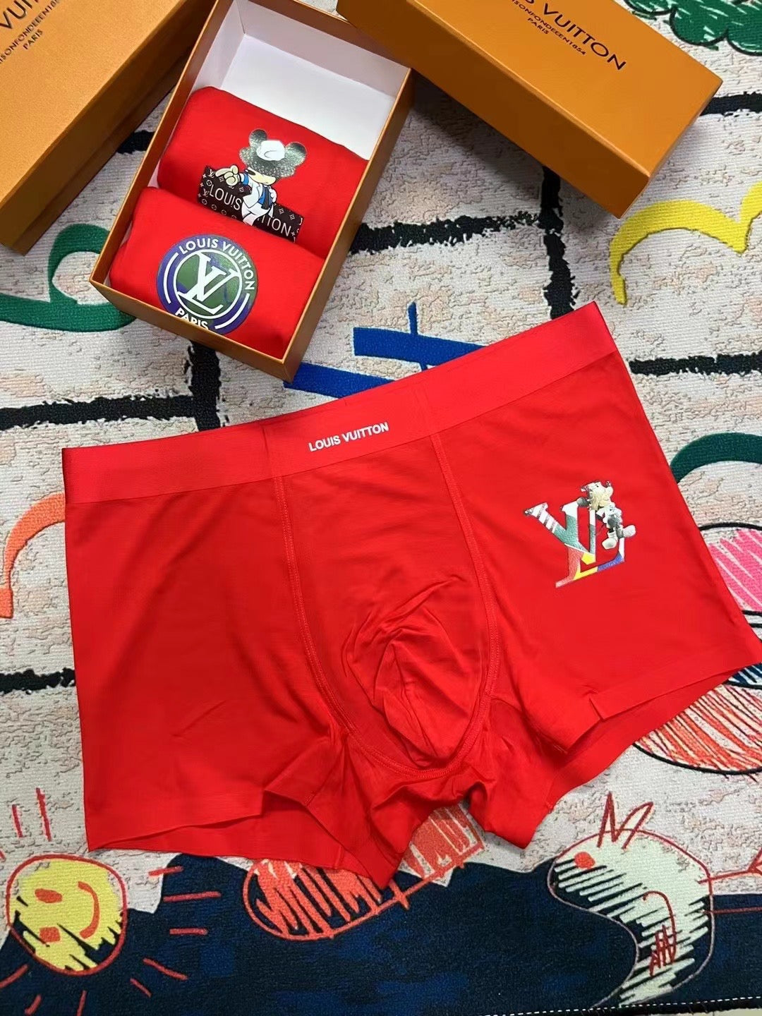 Louis Vuitton Modal Men's Boxer Briefs - 3-Piece Box