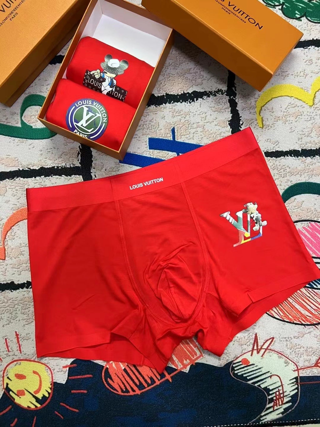 Louis Vuitton Modal Men's Boxer Briefs - 3-Piece Box