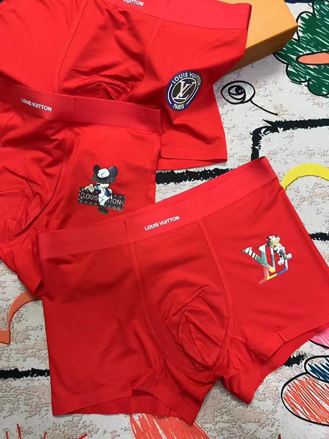 Louis Vuitton Modal Men's Boxer Briefs - 3-Piece Box