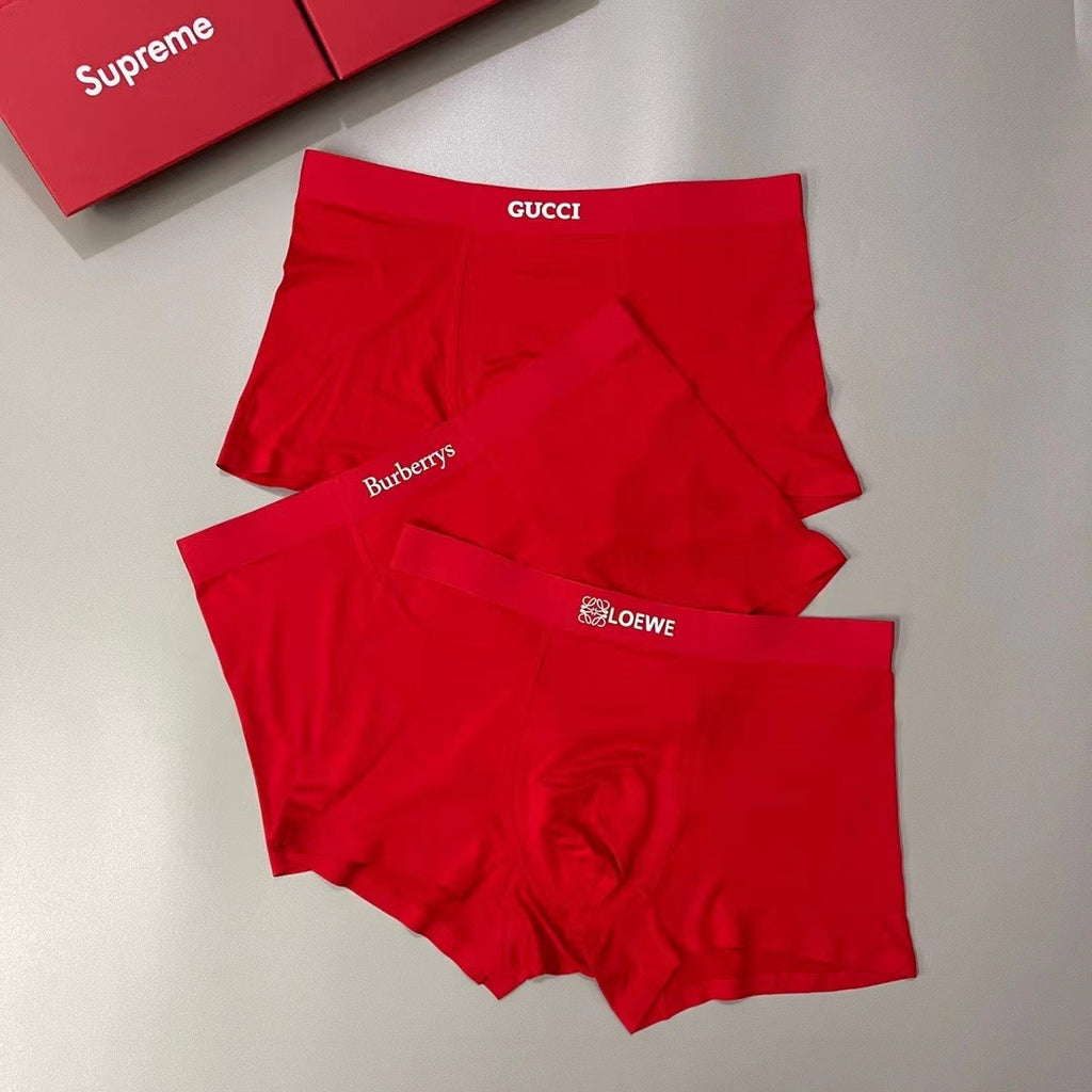 Modal Men's Boxer Briefs - 3-Piece Box