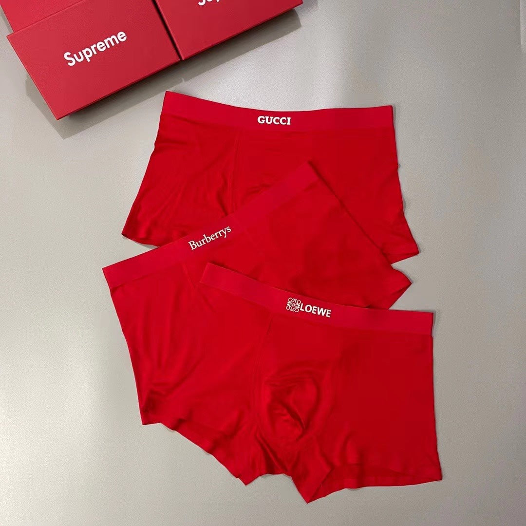 Modal Men's Boxer Briefs - 3-Piece Box