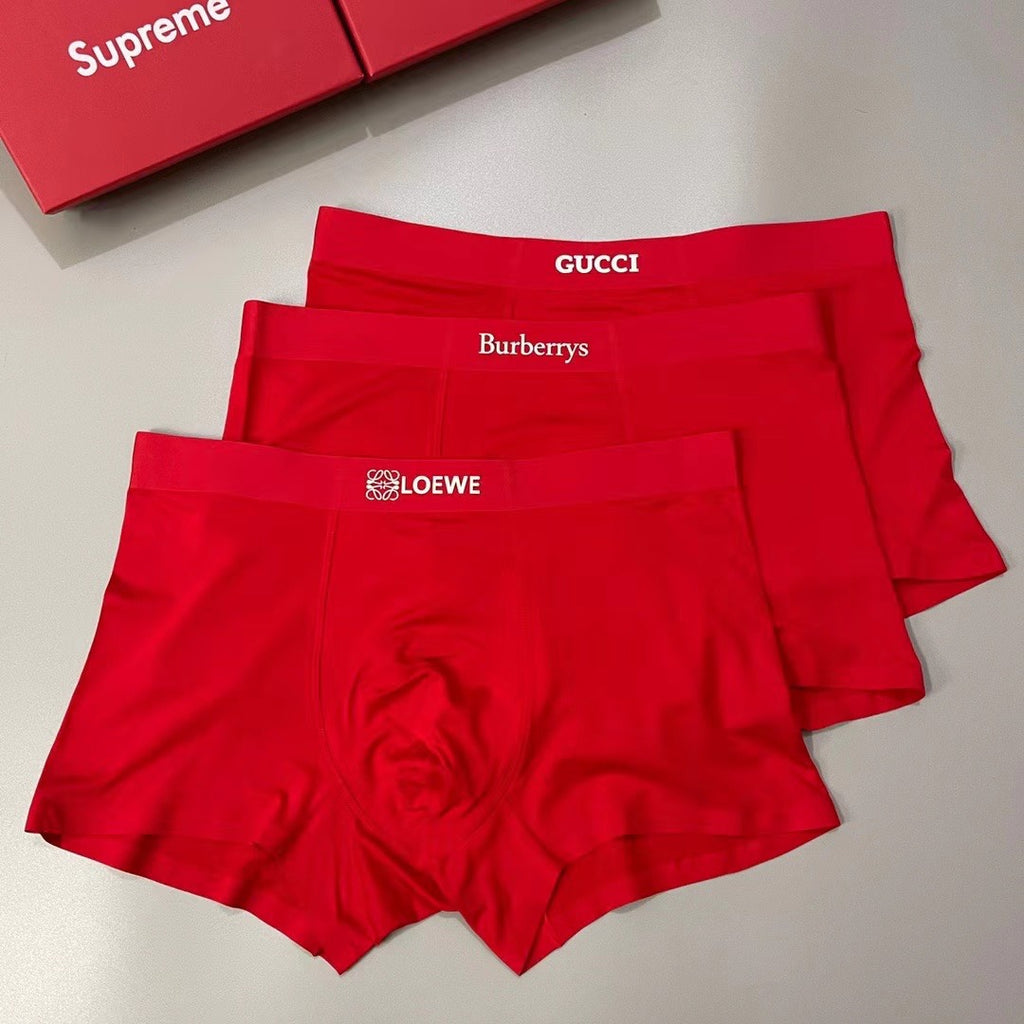 Modal Men's Boxer Briefs - 3-Piece Box