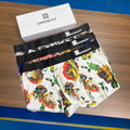 Givenchy Floral Boxer Briefs In Three Distinct Print Men's Boxer Briefs - 3-Piece Box