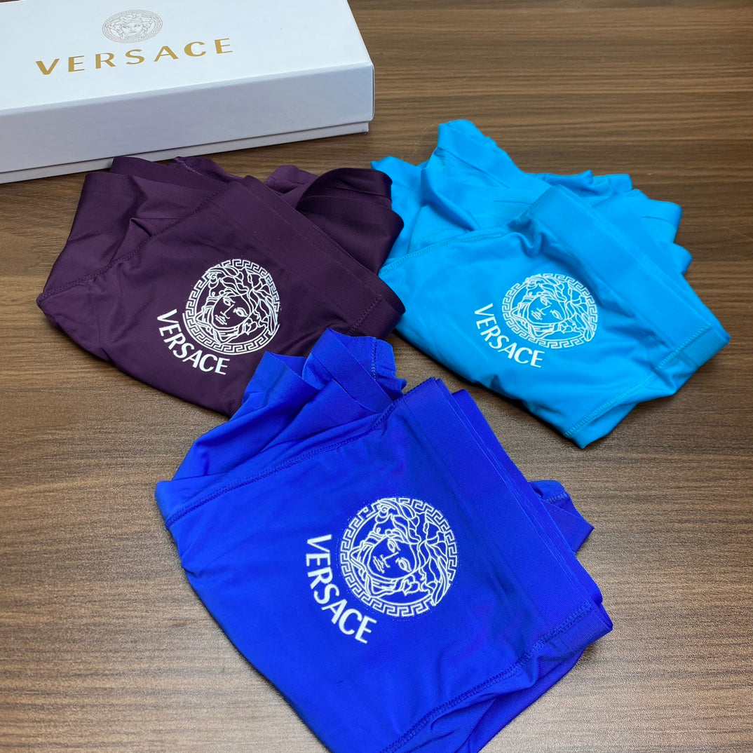 Versace Ice-Silk Men's Boxer Briefs - 3-Piece Box