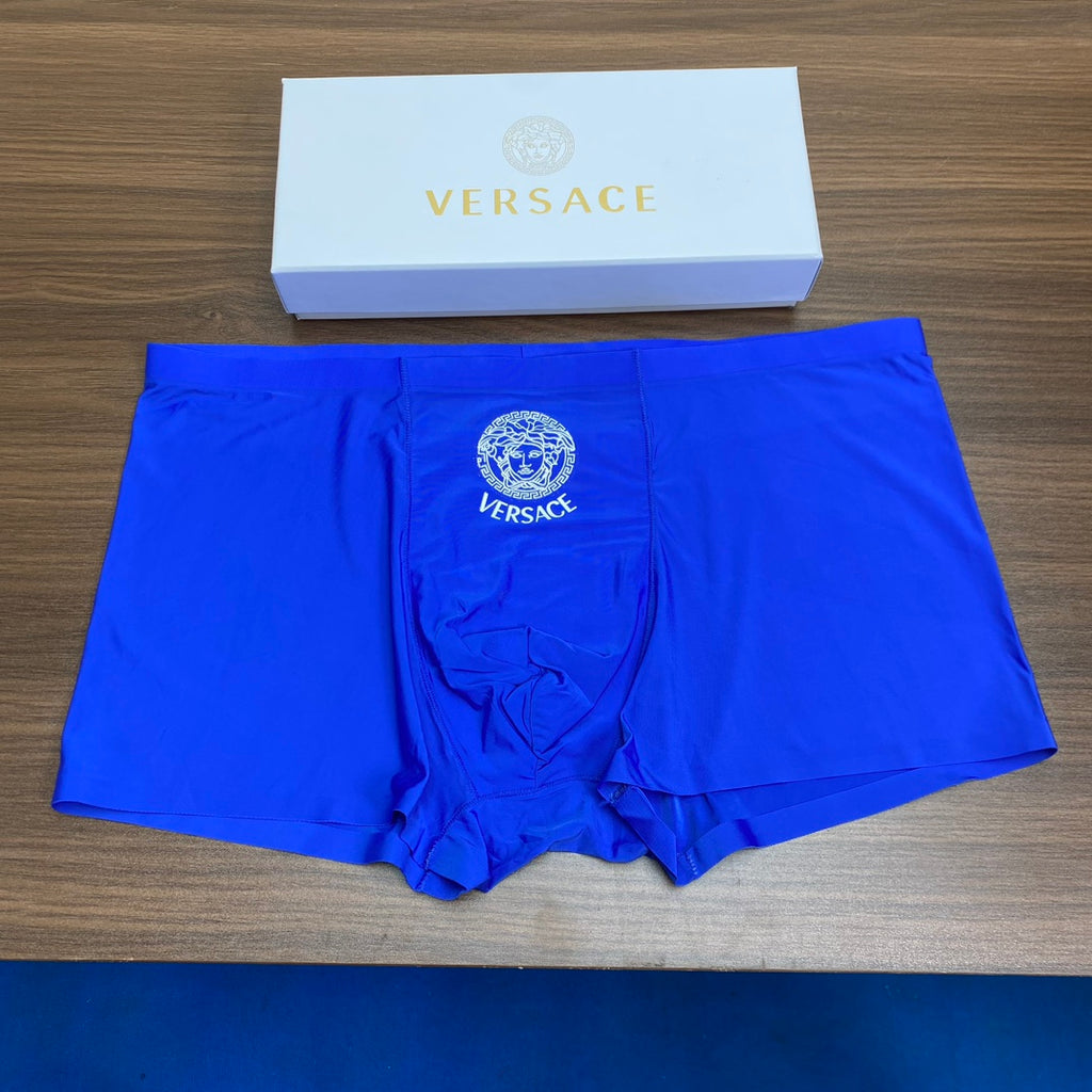 Versace Medallion Details Men's Boxer Briefs - 3-Piece Box