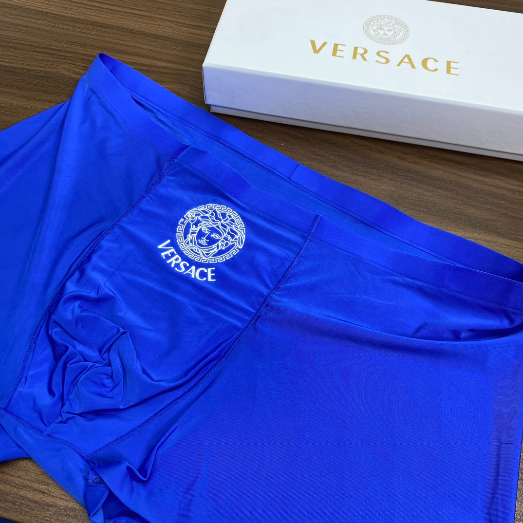 Versace Medallion Details Men's Boxer Briefs - 3-Piece Box