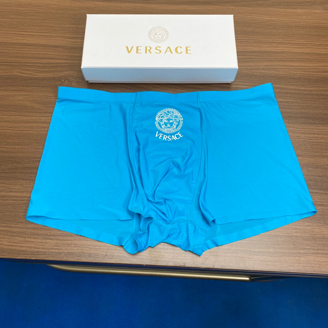 Versace Medallion Details Men's Boxer Briefs - 3-Piece Box