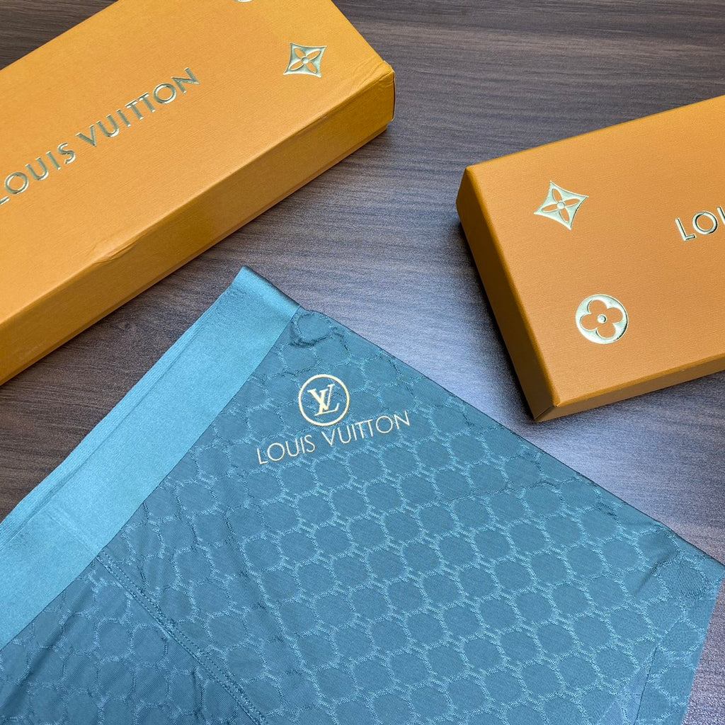 Louis Vuitton Logo Waistbands Men's Boxer Briefs - 3-Piece Box